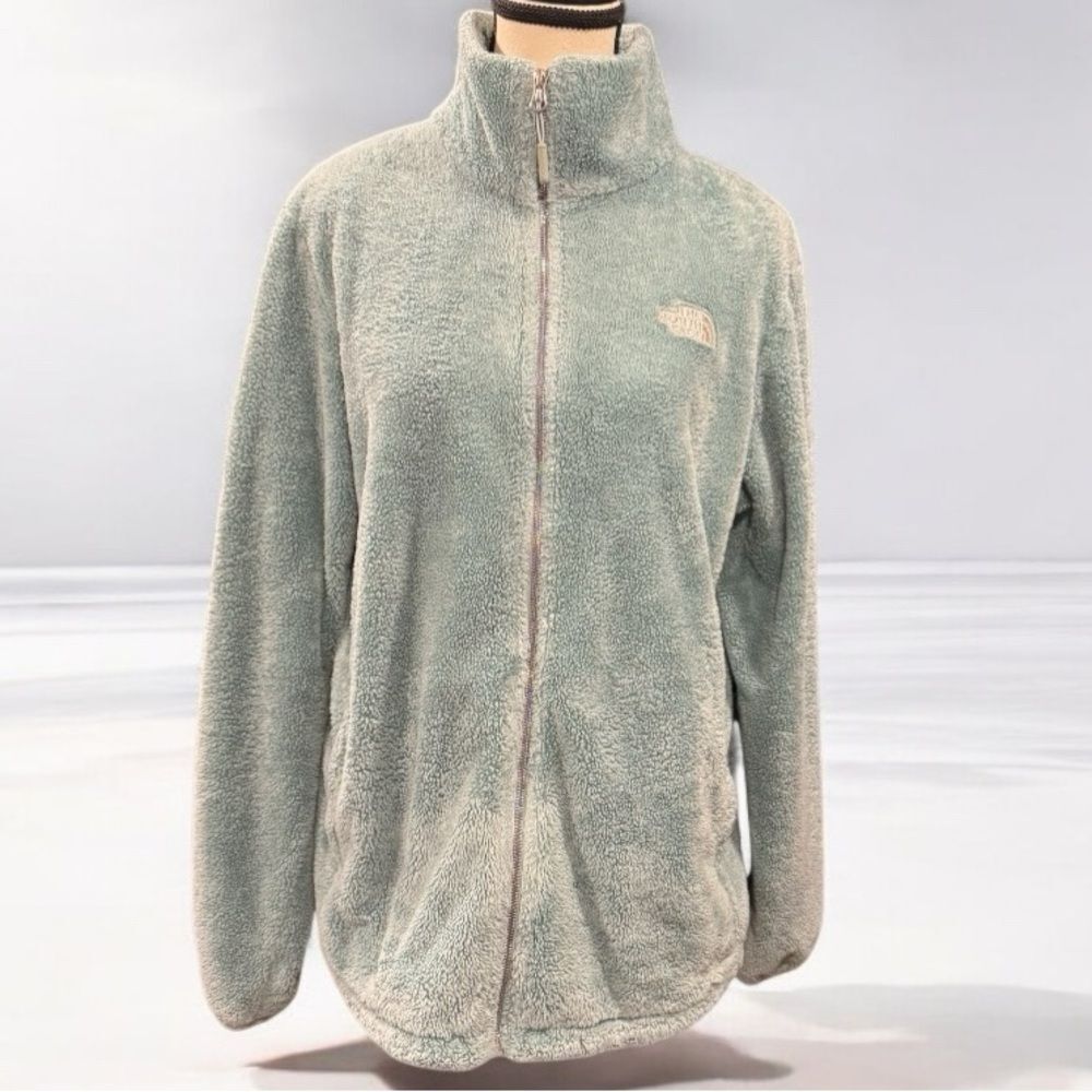 The North Face Women’s Osito Full-Zip Fleece Jacket in Teal Blue – Size: XL